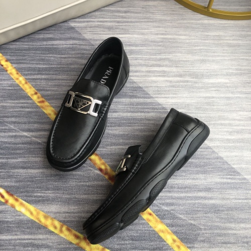 Cheap Prada Leather Shoes For Men #974717 Replica Wholesale [$88.00 USD] [ITEM#974717] on Replica Prada Leather Shoes