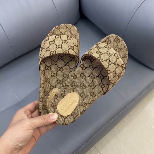 Cheap Gucci Slippers For Men #974931 Replica Wholesale [$52.00 USD] [ITEM#974931] on Replica Gucci Slippers