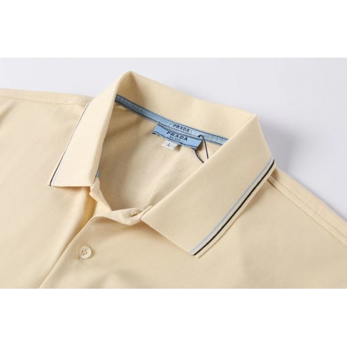 Cheap Prada T-Shirts Short Sleeved For Men #975942 Replica Wholesale [$38.00 USD] [ITEM#975942] on Replica Prada T-Shirts