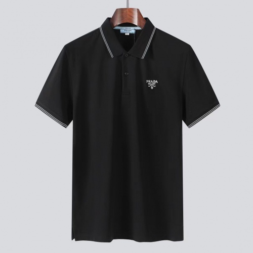 Cheap Prada T-Shirts Short Sleeved For Men #975944 Replica Wholesale [$38.00 USD] [ITEM#975944] on Replica Prada T-Shirts