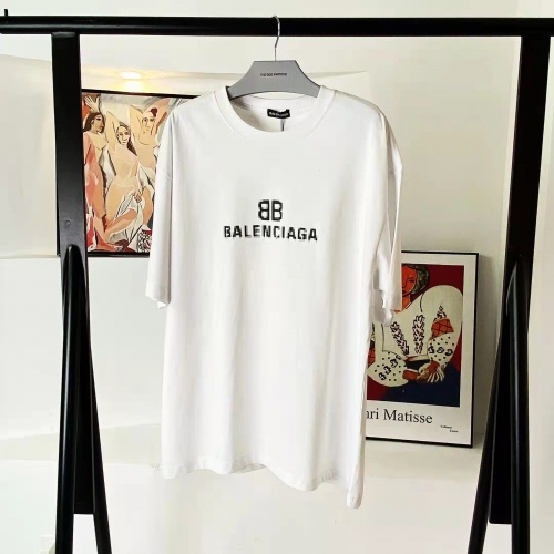 Cheap Balenciaga T-Shirts Short Sleeved For Unisex #976124 Replica Wholesale [$38.00 USD] [ITEM#976124] on Replica Balenciaga T-Shirts