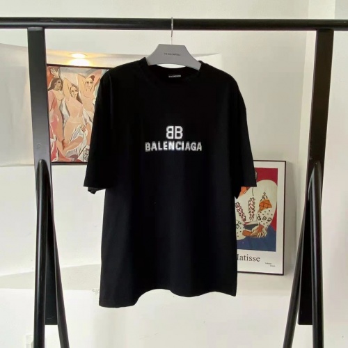 Cheap Balenciaga T-Shirts Short Sleeved For Unisex #976125 Replica Wholesale [$38.00 USD] [ITEM#976125] on Replica Balenciaga T-Shirts