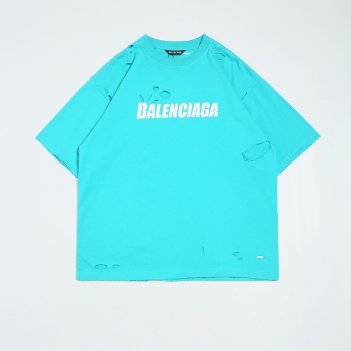 Cheap Balenciaga T-Shirts Short Sleeved For Unisex #976126 Replica Wholesale [$38.00 USD] [ITEM#976126] on Replica Balenciaga T-Shirts