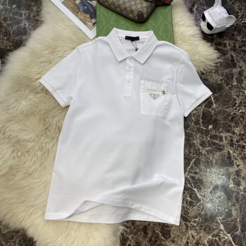 Cheap Prada T-Shirts Short Sleeved For Unisex #976177 Replica Wholesale [$56.00 USD] [ITEM#976177] on Replica Prada T-Shirts