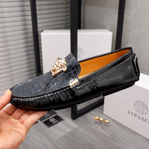 Cheap Versace Leather Shoes For Men #976389 Replica Wholesale [$68.00 USD] [ITEM#976389] on Replica Versace Leather Shoes