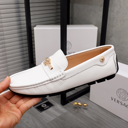 Cheap Versace Leather Shoes For Men #976396 Replica Wholesale [$68.00 USD] [ITEM#976396] on Replica Versace Leather Shoes