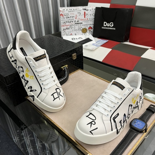 Cheap Dolce &amp; Gabbana D&amp;G Casual Shoes For Men #976637 Replica Wholesale [$98.00 USD] [ITEM#976637] on Replica Dolce &amp; Gabbana D&amp;G Casual Shoes