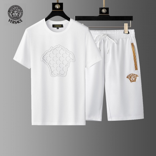 Cheap Versace Tracksuits Short Sleeved For Men #977232 Replica Wholesale [$64.00 USD] [ITEM#977232] on Replica Versace Tracksuits