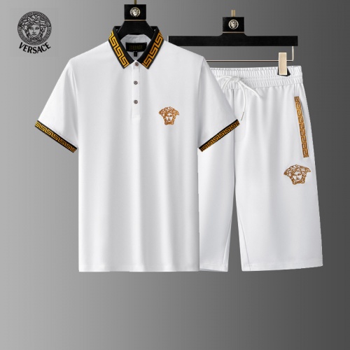Cheap Versace Tracksuits Short Sleeved For Men #977248 Replica Wholesale [$68.00 USD] [ITEM#977248] on Replica Versace Tracksuits