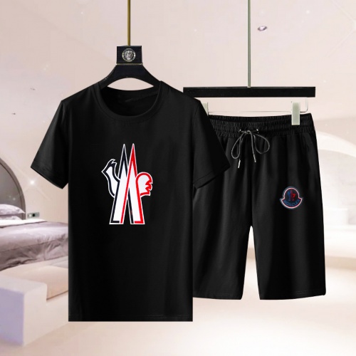 Cheap Moncler Tracksuits Short Sleeved For Men #977294 Replica Wholesale [$56.00 USD] [ITEM#977294] on Replica Moncler Tracksuits