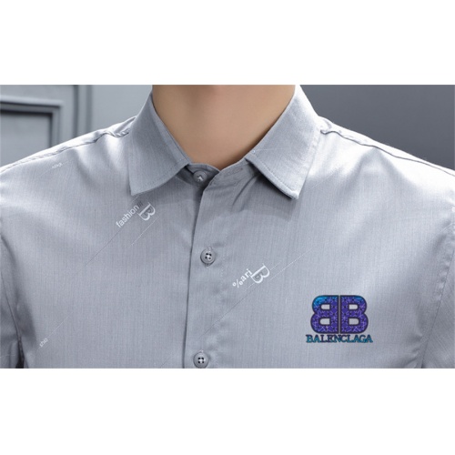 Cheap Balenciaga Shirts Short Sleeved For Men #977393 Replica Wholesale [$38.00 USD] [ITEM#977393] on Replica Balenciaga Shirts