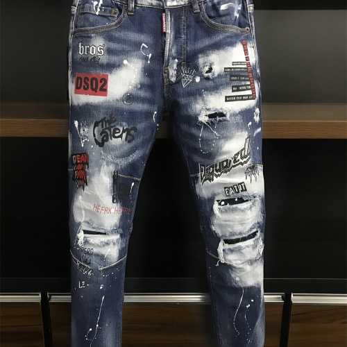 Cheap Dsquared Jeans For Men #977568 Replica Wholesale [$64.00 USD] [ITEM#977568] on Replica Dsquared Jeans