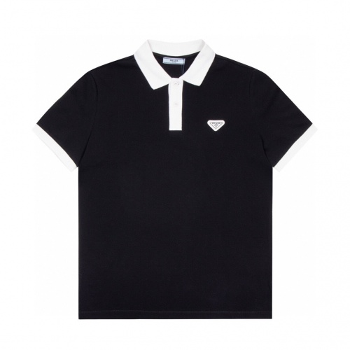 Cheap Prada T-Shirts Short Sleeved For Men #977730 Replica Wholesale [$45.00 USD] [ITEM#977730] on Replica Prada T-Shirts