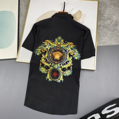 Cheap Versace Shirts Short Sleeved For Men #977815 Replica Wholesale [$45.00 USD] [ITEM#977815] on Replica Versace Shirts