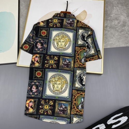 Cheap Versace Shirts Short Sleeved For Men #977820 Replica Wholesale [$45.00 USD] [ITEM#977820] on Replica Versace Shirts