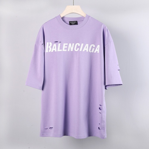 Cheap Balenciaga T-Shirts Short Sleeved For Unisex #977872 Replica Wholesale [$42.00 USD] [ITEM#977872] on Replica Balenciaga T-Shirts