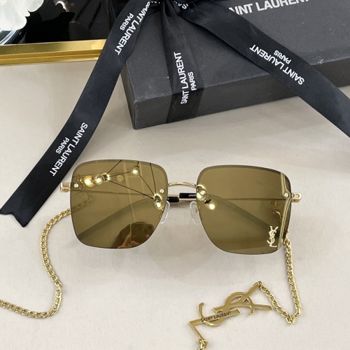 Cheap Yves Saint Laurent YSL AAA Quality Sunglassses #978841 Replica Wholesale [$68.00 USD] [ITEM#978841] on Replica Yves Saint Laurent YSL AAA Quality Sunglasses