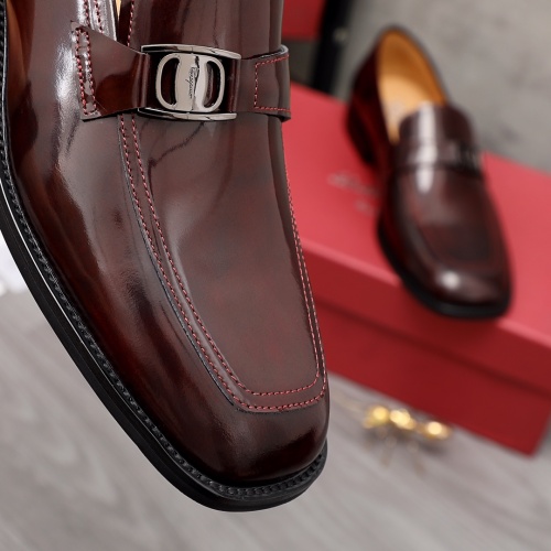 Cheap Salvatore Ferragamo Leather Shoes For Men #979029 Replica Wholesale [$88.00 USD] [ITEM#979029] on Replica Salvatore Ferragamo Leather Shoes