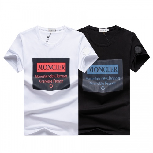 Cheap Moncler T-Shirts Short Sleeved For Men #979811 Replica Wholesale [$25.00 USD] [ITEM#979811] on Replica Moncler T-Shirts
