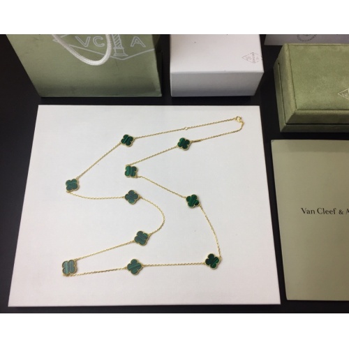 Cheap Van Cleef &amp; Arpels Necklaces For Women #979932 Replica Wholesale [$48.00 USD] [ITEM#979932] on Replica Van Cleef &amp; Arpels Necklaces