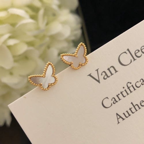 Cheap Van Cleef &amp; Arpels Earrings For Women #980141 Replica Wholesale [$27.00 USD] [ITEM#980141] on Replica Van Cleef &amp; Arpels Earrings