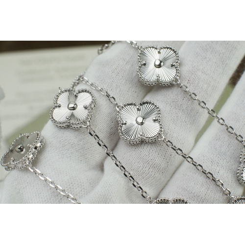 Cheap Van Cleef &amp; Arpels Necklaces For Women #980147 Replica Wholesale [$48.00 USD] [ITEM#980147] on Replica Van Cleef &amp; Arpels Necklaces