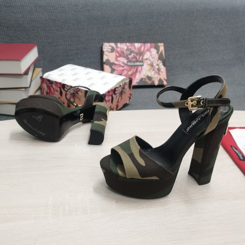 Cheap Dolce&amp;Gabbana D&amp;G Sandal For Women #980679 Replica Wholesale [$145.00 USD] [ITEM#980679] on Replica Dolce &amp; Gabbana D&amp;G Sandal