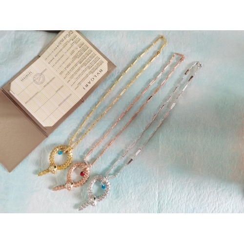 Cheap Bvlgari Necklaces For Women #980941 Replica Wholesale [$88.00 USD] [ITEM#980941] on Replica Bvlgari Necklaces