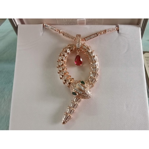 Cheap Bvlgari Necklaces For Women #980942 Replica Wholesale [$88.00 USD] [ITEM#980942] on Replica Bvlgari Necklaces
