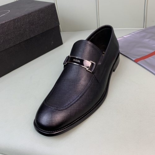 Cheap Prada Leather Shoes For Men #982403 Replica Wholesale [$172.00 USD] [ITEM#982403] on Replica Prada Leather Shoes