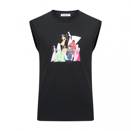 Cheap Balenciaga T-Shirts Sleeveless For Men #982609 Replica Wholesale [$25.00 USD] [ITEM#982609] on Replica Balenciaga T-Shirts
