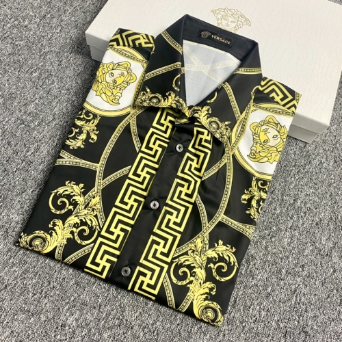 Cheap Versace Shirts Long Sleeved For Men #982630 Replica Wholesale [$52.00 USD] [ITEM#982630] on Replica Versace Shirts