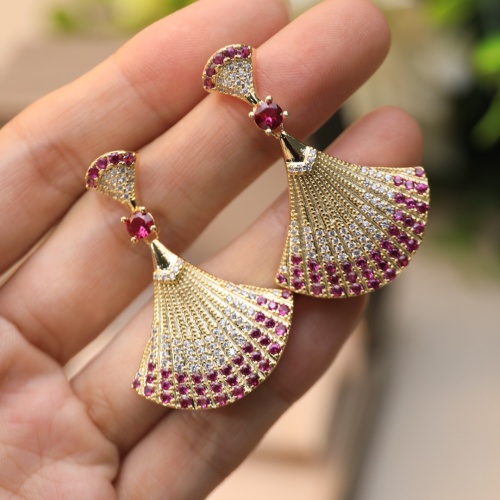 Cheap Bvlgari Earrings For Women #983392 Replica Wholesale [$39.00 USD] [ITEM#983392] on Replica Bvlgari Earrings