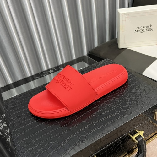 Cheap Alexander McQueen Slippers For Women #984152 Replica Wholesale [$45.00 USD] [ITEM#984152] on Replica Alexander McQueen Slippers