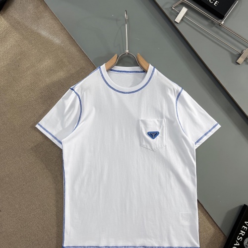 Cheap Prada T-Shirts Short Sleeved For Unisex #984827 Replica Wholesale [$52.00 USD] [ITEM#984827] on Replica Prada T-Shirts