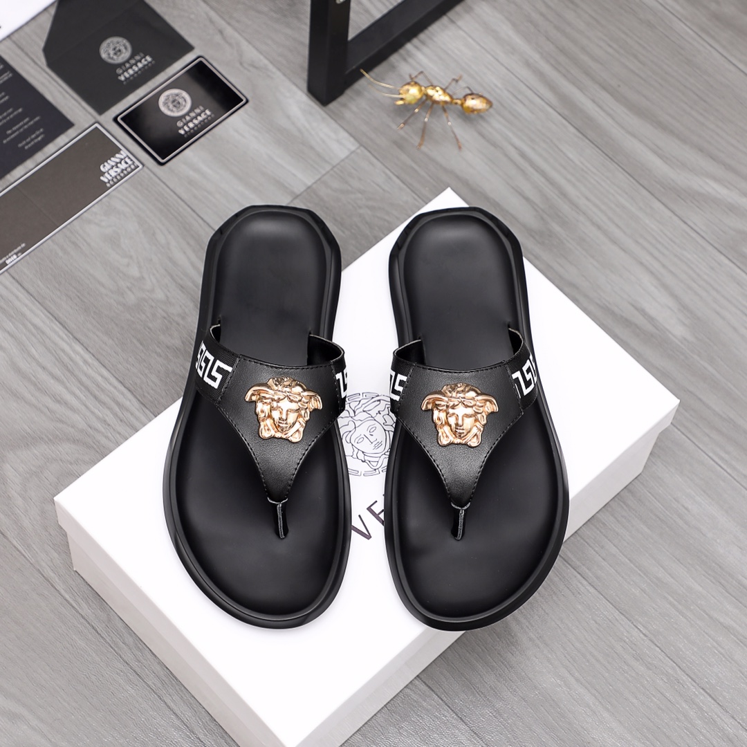 Cheap Versace Slippers For Men #984304 Replica Wholesale [$45.00 USD ...