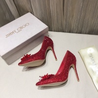 Cheap Jimmy Choo High-Heeled Shoes For Women #973121 Replica Wholesale [$85.00 USD] [ITEM#973121] on Replica Jimmy Choo High-Heeled Shoes