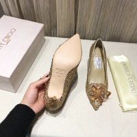 Cheap Jimmy Choo High-Heeled Shoes For Women #973135 Replica Wholesale [$85.00 USD] [ITEM#973135] on Replica Jimmy Choo High-Heeled Shoes