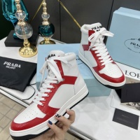Cheap Prada High Tops Shoes For Men #976712 Replica Wholesale [$122.00 USD] [ITEM#976712] on Replica Prada High Top Shoes