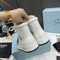 Cheap Prada High Tops Shoes For Women #976718 Replica Wholesale [$122.00 USD] [ITEM#976718] on Replica Prada High Top Shoes