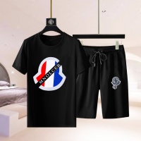 Cheap Moncler Tracksuits Short Sleeved For Men #977293 Replica Wholesale [$56.00 USD] [ITEM#977293] on Replica Moncler Tracksuits