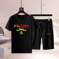 Prada Tracksuits Short Sleeved For Men #977319