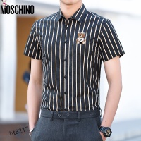 Cheap Moschino Shirts Short Sleeved For Men #977366 Replica Wholesale [$38.00 USD] [ITEM#977366] on Replica Moschino Shirts