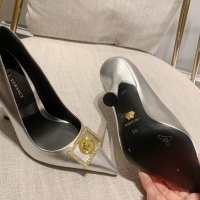 Cheap Versace High-Heeled Shoes For Women #978802 Replica Wholesale [$118.00 USD] [ITEM#978802] on Replica Versace High-Heeled Shoes