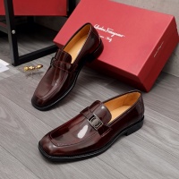 Ferragamo Salvatore FS Leather Shoes For Men #979029