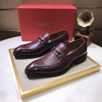 Ferragamo Salvatore FS Leather Shoes For Men #979156