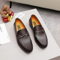Ferragamo Salvatore FS Leather Shoes For Men #981310