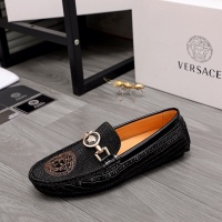 Cheap Versace Leather Shoes For Men #983855 Replica Wholesale [$72.00 USD] [ITEM#983855] on Replica Versace Leather Shoes