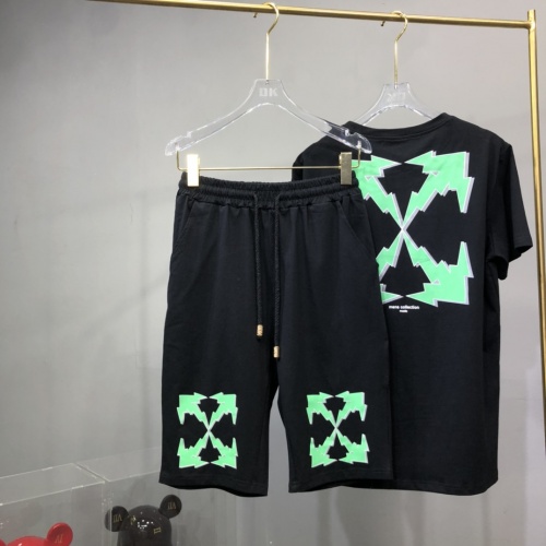 Cheap Off-White Tracksuits Short Sleeved For Men #984859 Replica Wholesale [$52.00 USD] [ITEM#984859] on Replica Off-White Tracksuits