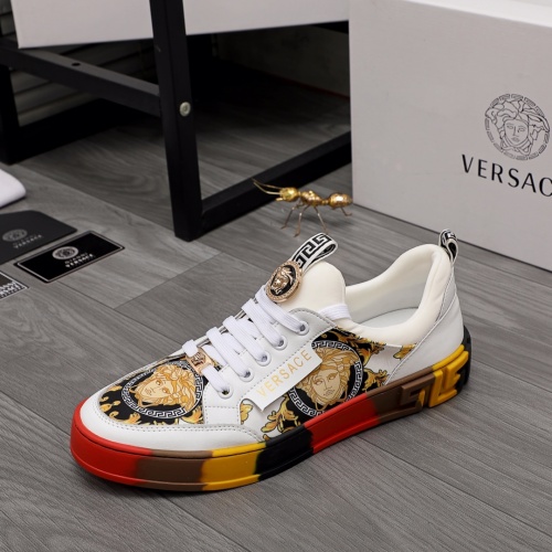 Cheap Versace Casual Shoes For Men #985490 Replica Wholesale [$72.00 USD] [ITEM#985490] on Replica Versace Casual Shoes